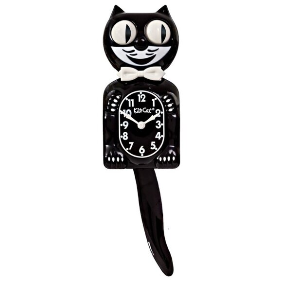 Urban Outfitters Original black kit cat clock - Picture 1 of 4